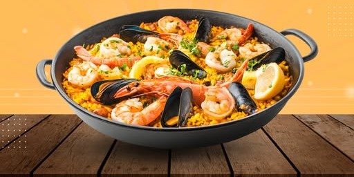Paella di mare, Osteria Le Cesarine